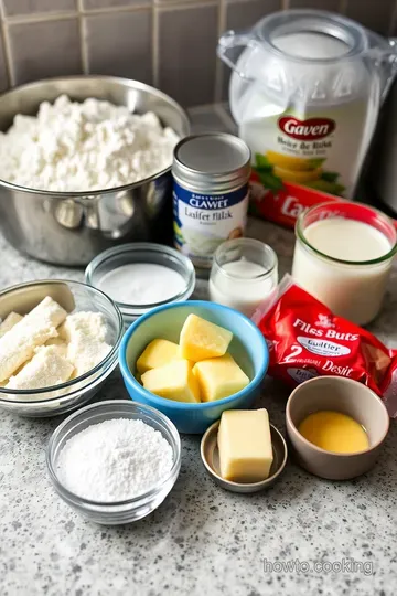 Fluffy Homemade Bread Rolls: A Simple Delight ingredients
