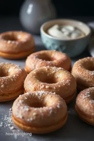 Fluffy Vanilla Bean Doughnuts: The Best Home-Baked Treat presentation