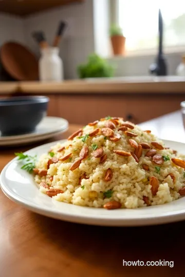 Fragrant Herb Rice Pilaf with Toasted Almonds steps