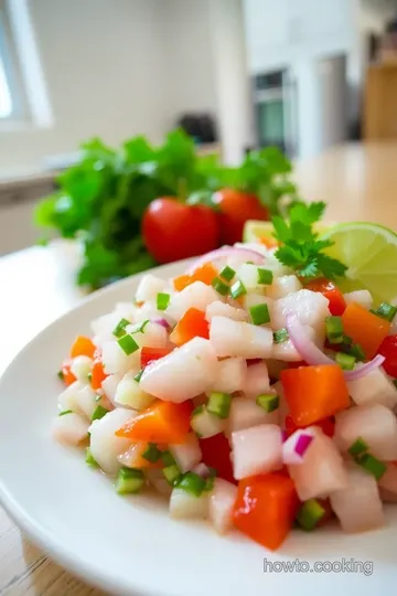 Fresh Ceviche: Zesty Easy & Delicious steps