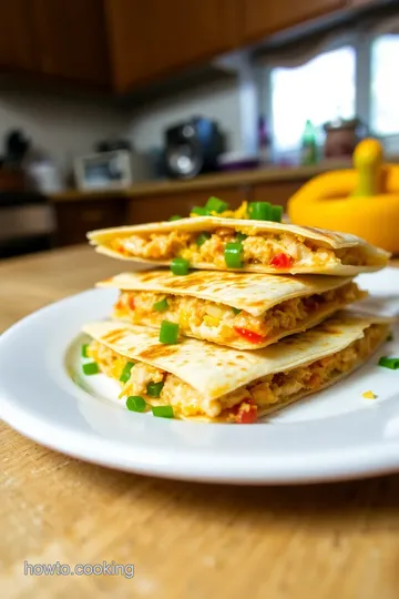 Cheesy Chicken Quesadillas steps