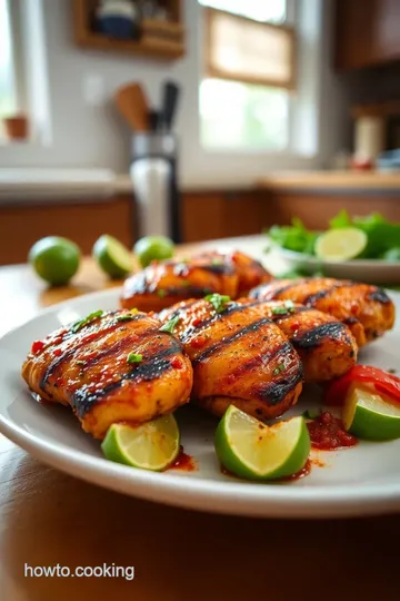 San Antonio Grilled Red Pepper Mexican Chicken Marinade steps