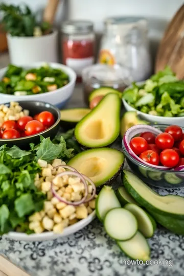Hearts of Palm Salad with Citrus Vinaigrette ingredients