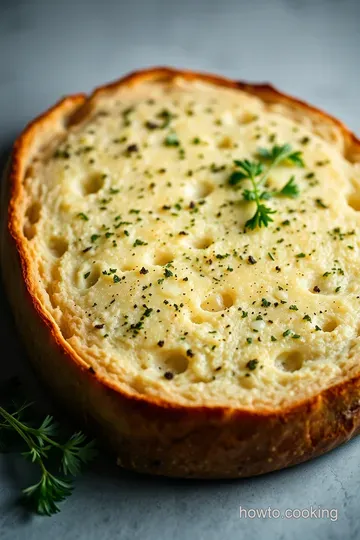 Heavenly Homemade Garlic Bread presentation