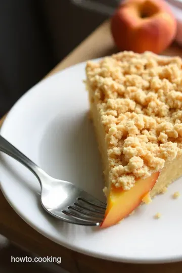 Heavenly Peach Crumb Top Pie: A Slice of Summer Bliss steps