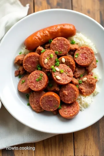 Homemade Summer Sausage presentation