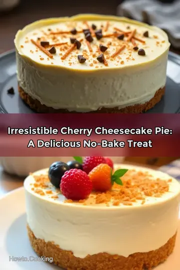 Irresistible Cherry Cheesecake Pie: A Delicious No-Bake Treat