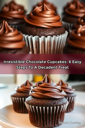 Irresistible Chocolate Cupcakes: 6 Easy Steps to a Decadent Treat