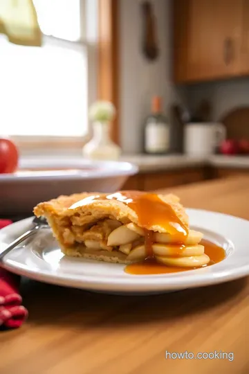 Irresistible Classic Apple Pie with Drizzled Caramel Sauce steps