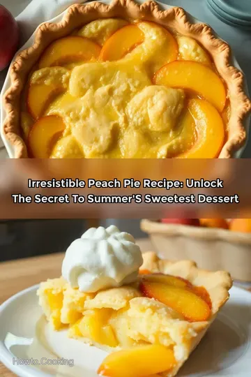 Irresistible Peach Pie Recipe: Unlock the Secret to Summer' s Sweetest Dessert