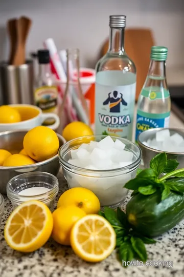 Lemon San Diego Cocktail ingredients