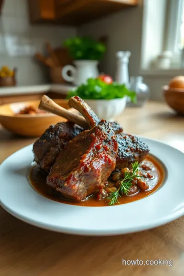 Luxe Moroccan Lamb Chops: A Tajine Delight steps