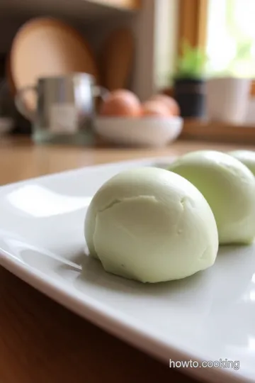 Matcha Mochi Ice Cream steps