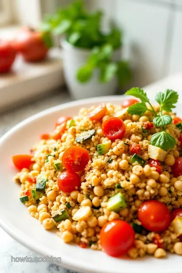 Mediterranean Quinoa Bowl with Lemon-Tahini Dressing steps