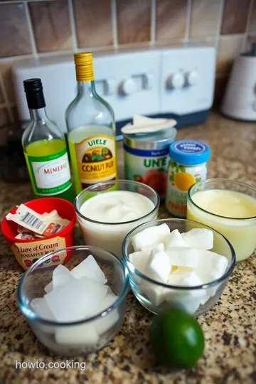 Monster Mash Mocktail Recipe ingredients