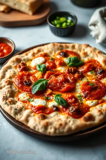 Naan Flatbread Pizza: A Delightful Twist on Pizza Night presentation