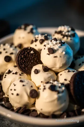 Oreo Truffle Balls: The Cookie Lover' s Delight presentation