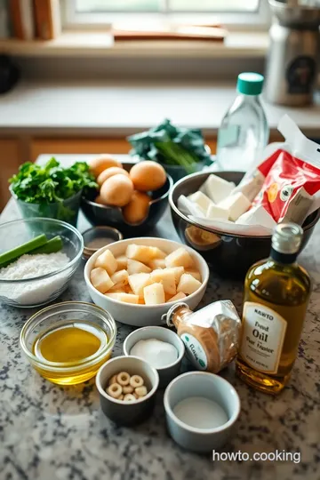 Crispy Homemade Crinkle Cut Fries ingredients