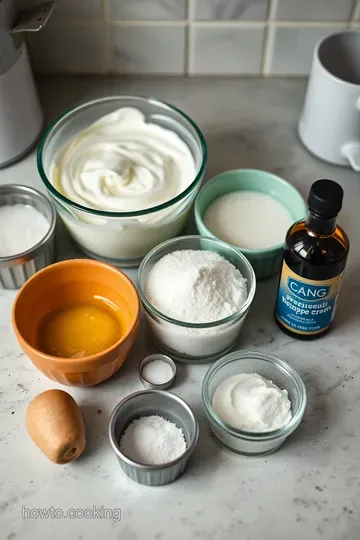 Perfectly Fluffy Homemade Whipped Cream ingredients