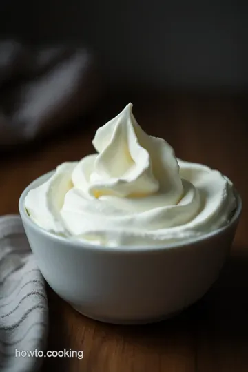 Perfectly Fluffy Homemade Whipped Cream presentation