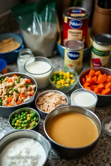 Pillsbury Chicken Pot Pie Recipe ingredients