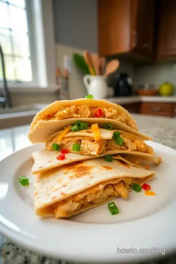 Cheesy Chicken Quesadillas for Preadolescents steps