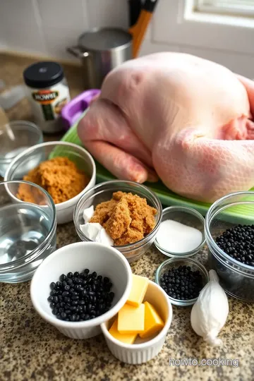 Perfectly Roasted Thanksgiving Turkey ingredients