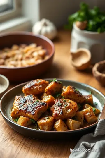 Sautéed Chicken of the Woods with Garlic steps
