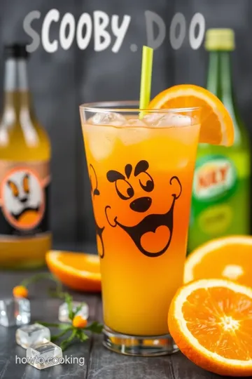 Scooby-Doo s Spooky Mystery Mocktail presentation