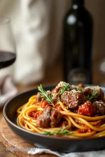 Hearty Sear Lamb Ragu with Rosemary &amp Red Wine steps