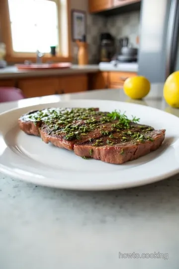 Herb-Crusted Sirloin Steak with Garlic Butter steps