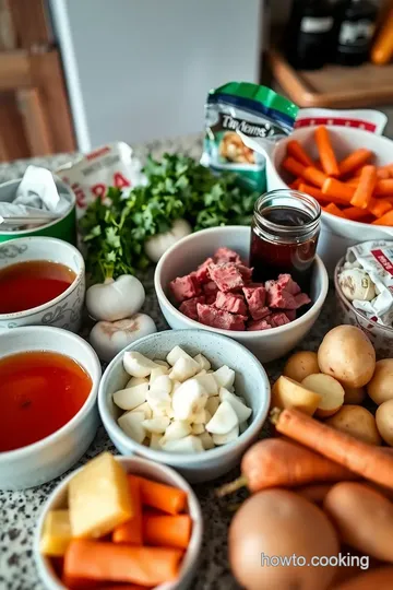 Pioneer Low-Profile Barrel Beef Stew ingredients