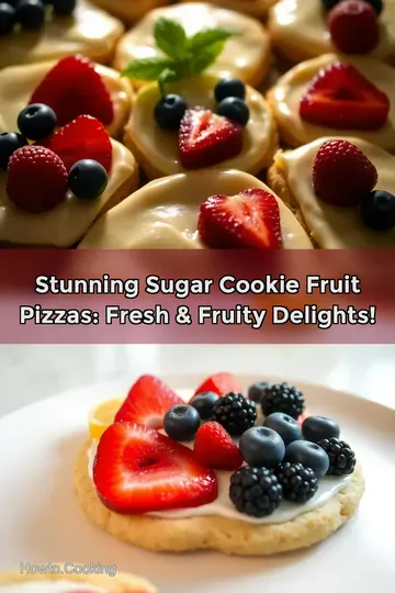 Stunning Sugar Cookie Fruit Pizzas: Fresh & Fruity Delights!