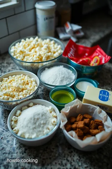 Sweet and Salty Kettle Corn ingredients