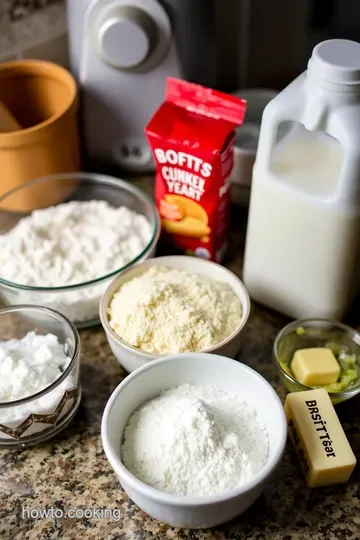Sweet and Sticky Monkey Bread: A Heavenly Pull-Apart Delight ingredients