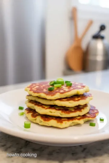 Trader Joe’s Inspired Scallion Pancakes steps