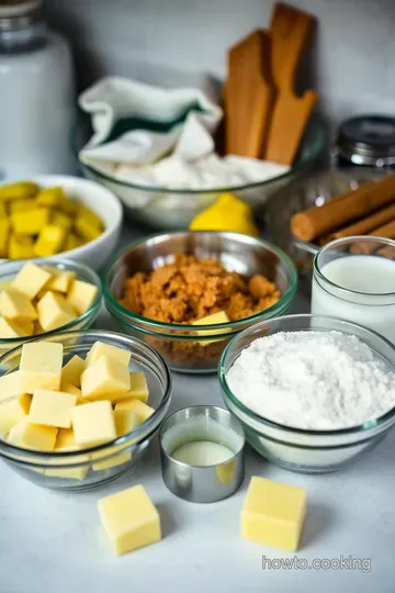 Tropical Delight: Upside Down Pineapple Cake ingredients