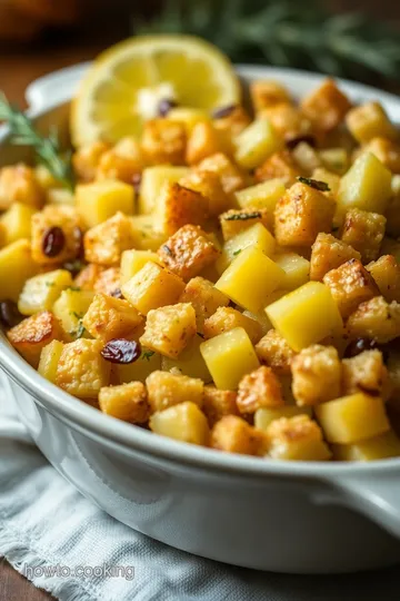 Tropical Pineapple Stuffing Delight presentation