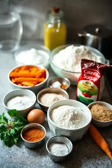 Tropical Twist Carrot Cake – Pineapple Delight! ingredients