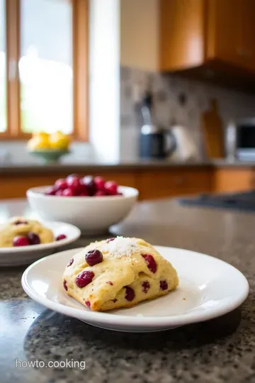 Warming Cranberry Scones: A Taste of British Delight steps