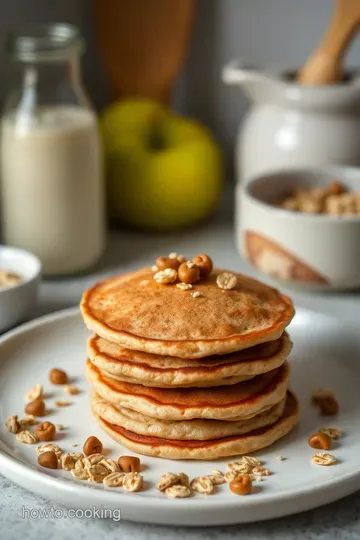 Wholesome Whole Grain Pancakes: A Nutty Delight for Breakfast presentation