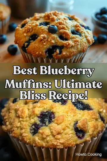 Best Blueberry Muffins: Ultimate Bliss Recipe! : PIN FOR LATER Best Blueberry Muffins: Ultimate Bliss Recipe!