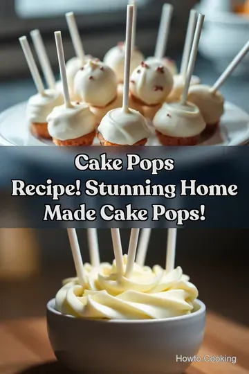 Cake Pops Recipe! Stunning Home Made Cake Pops! : PIN FOR LATER Cake Pops Recipe! Stunning Home Made Cake Pops!