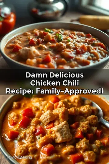 Damn Delicious Chicken Chili Recipe: Family-Approved! : PIN FOR LATER Damn Delicious Chicken Chili Recipe: Family-Approved!