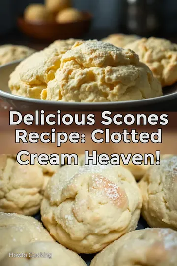 Delicious Scones Recipe: Clotted Cream Heaven! : PIN FOR LATER Delicious Scones Recipe: Clotted Cream Heaven!