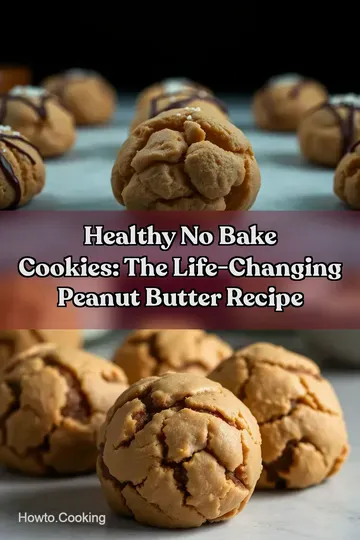 Healthy No Bake Cookies: The Life-Changing Peanut Butter Recipe : PIN FOR LATER Healthy No Bake Cookies: The Life-Changing Peanut Butter Recipe