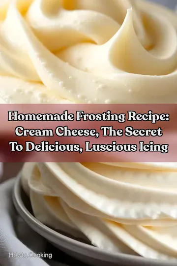 Homemade Frosting Recipe: Cream Cheese the Secret to Delicious Luscious Icing : PIN FOR LATER Homemade Frosting Recipe: Cream Cheese the Secret to Delicious Luscious Icing