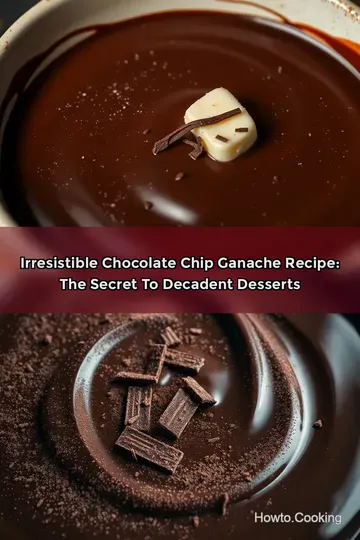 Irresistible Chocolate Chip Ganache Recipe: The Secret to Decadent Desserts