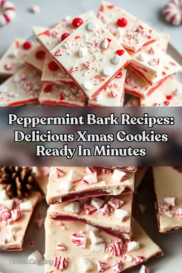 Peppermint Bark Recipes: Delicious Xmas Cookies Ready in Minutes : PIN FOR LATER Peppermint Bark Recipes: Delicious Xmas Cookies Ready in Minutes