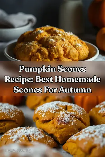 Pumpkin Scones Recipe: Best Homemade Scones for Autumn : PIN FOR LATER Pumpkin Scones Recipe: Best Homemade Scones for Autumn